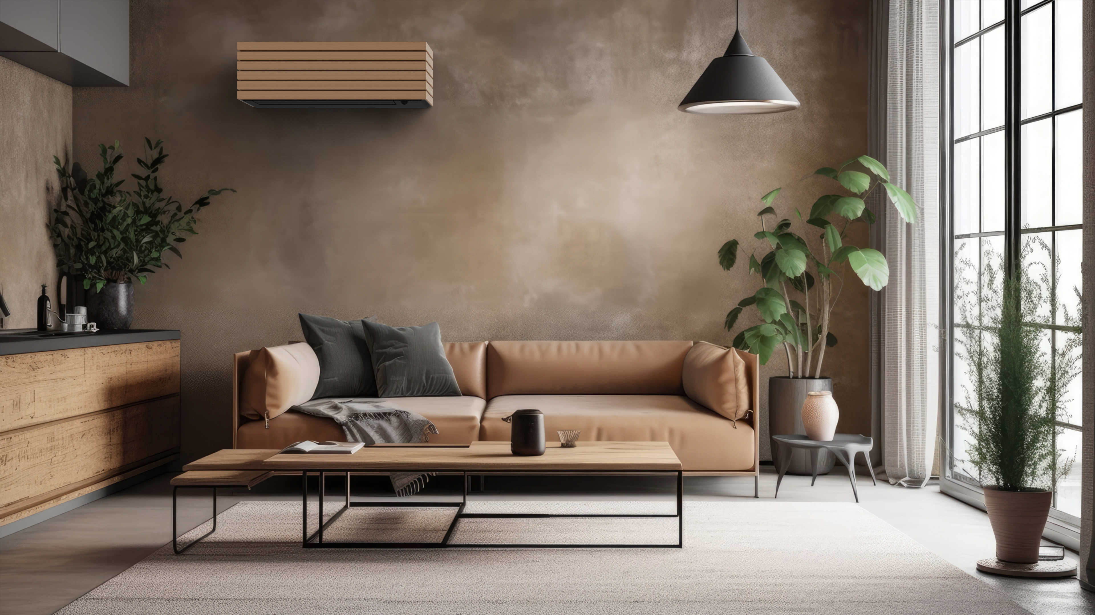 RAS DSK10 Wood Brown living room V1