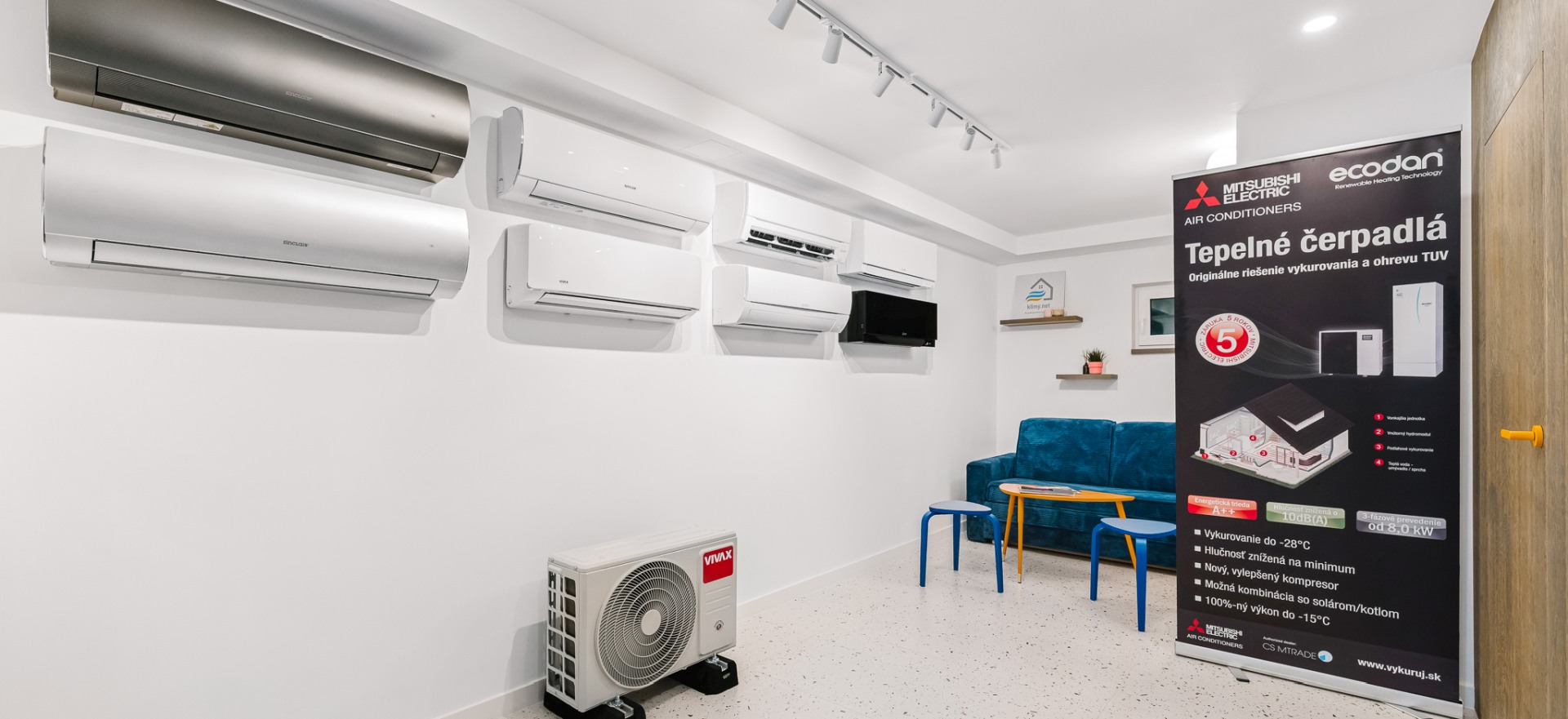 Novy showroom klimatizacii v Bratislave